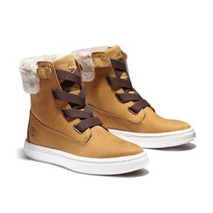 Timberland , Bria Faux Fur Lined Sneaker, new, never worn, size 7.5